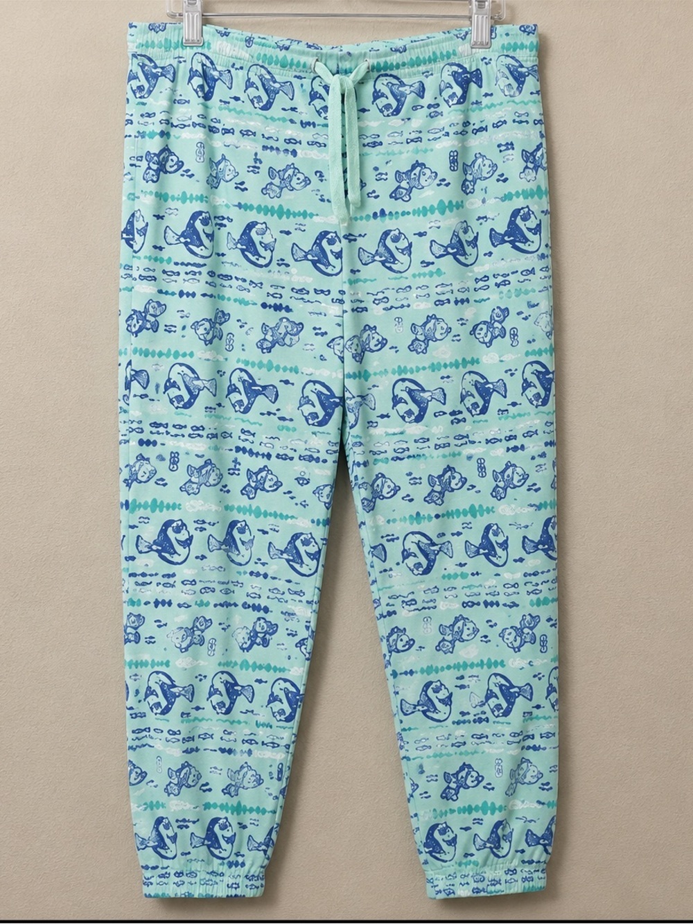 Disney·Pixar Finding Dory ‘Go with the Flow’ French Terry Pants EUC SZ Kid MD - Picture 3 of 6